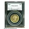 Image 1 : 1868 $10 AU53 PCGS. A lightly worn example that i