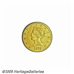 1875-CC $10 VF20 ICG. Even scarcer than its low m