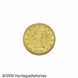 1882-CC $10 AU55 NGC. Variety 1-A. A splendid Cho