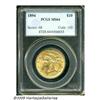 Image 1 : 1894 $10 MS64 PCGS. Lovely orange surfaces altern