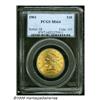 Image 1 : 1901 $10 MS64 PCGS. This is a lovely example that