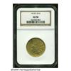 Image 1 : 1915-S $10 AU58 NGC. Boldly struck with bright lu