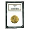 Image 1 : 1932 $10 MS64 NGC. A satiny example with great lu