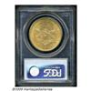Image 4 : 1856-S $20 AU58 PCGS. This coin retains much of t