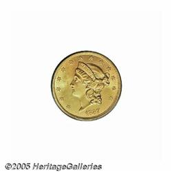 1857 $20 MS62 PCGS. The 1857 is a very scarce dat