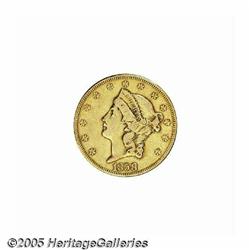 1858-O $20 XF45 PCGS. A bright, minimally worn ex