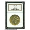 Image 3 : 1870 $20 AU55 NGC. When available, this date is a