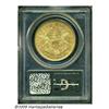 Image 2 : 1871 $20 AU55 PCGS. Substantial luster dominates 