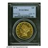 Image 1 : 1878 $20 MS61 PCGS. Sharply struck and semi-proof