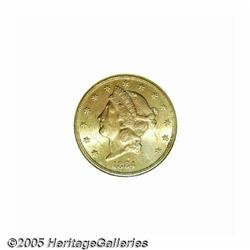 1884-S $20 MS63 NGC. Like most Double Eagle issue