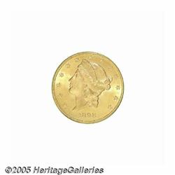 1898-S $20 MS63 PCGS. Frosty luster throughout, w