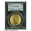 Image 3 : 1904 $20 MS65 PCGS. Richly lustrous with peach-go