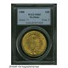 Image 1 : 1908 $20 No Motto MS65 PCGS. A very pleasing exam