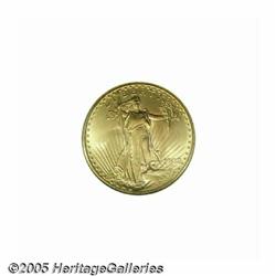 1908 $20 No Motto MS67 S NGC. This gorgeous Super