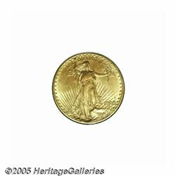 1908 $20 No Motto, Wells Fargo MS66 PCGS. A lustr