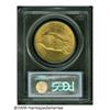 Image 2 : 1908-D $20 No Motto MS64 PCGS. Rich golden color 