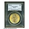 Image 3 : 1908-D $20 Motto MS65 PCGS. Bright and lustrous, 