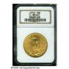 Image 1 : 1910 $20 MS64 NGC. Well struck, with rich yellow-