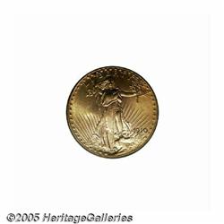 1910-D $20 MS66 PCGS. Exceptional quality for thi