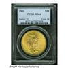Image 3 : 1911 $20 MS64 PCGS. The 1911 Saint-Gaudens is a l