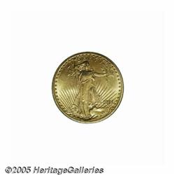 1911 $20 MS64 PCGS. A lovely matte-like specimen,