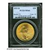 Image 3 : 1911-D $20 MS66 PCGS. Fully struck with pleasing 