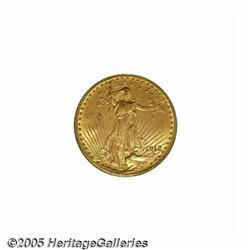 1912 $20 MS64 PCGS. Well struck, a couple of unfo