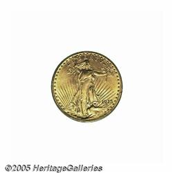 1915 $20 MS64 PCGS. The 1915 double eagle from Ph