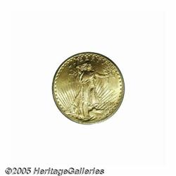 1916-S $20 MS66 PCGS. Very sharply struck with fi