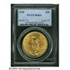Image 3 : 1920 $20 MS64 PCGS. Lustrous and attractive. Almo