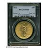 Image 1 : 1922 $20 MS64 PCGS. Softly frosted mint luster sw