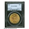 Image 3 : 1922 $20 MS65 PCGS. Well struck with gleaming sat