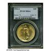 Image 3 : 1922-S $20 MS64 PCGS. Brilliant and frosty with o