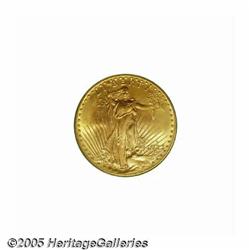 1923-D $20 MS66 PCGS. This conditionally scarce e