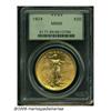 Image 1 : 1924 $20 MS65 PCGS. Well struck and highly lustro