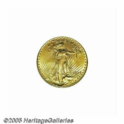 1924 $20 MS66 PCGS. A magnificently preserved Dou