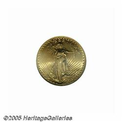 1927 $20 MS66 S NGC. Rich peach color and captiva