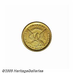 1852 $10 Assay Office Ten Dollar Unc Details, Obv