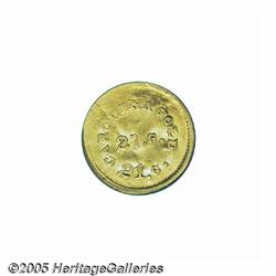 (1842-52) G$1 A.Bechtler Dollar, 27G. 21C. (VF De
