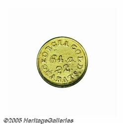 (1837-42) $2 1/2 C.Bechtler Quarter Eagle, 64G. 2