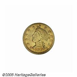 1861 $5 Clark, Gruber & Co. Five Dollar XF40 PCGS