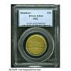 Image 3 : 1852 $10 Humbert Ten Dollar XF40 PCGS. K-10, R.5.