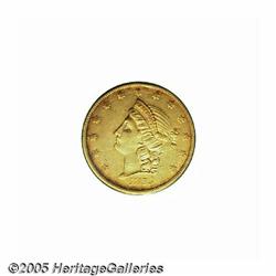 1855 $20 Kellogg & Co. Twenty Dollar AU50 PCGS. K