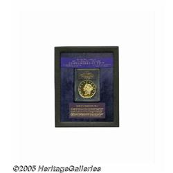 1855 $50 Kellogg & Co. Fifty Dollar Restrike Gem 