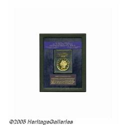 1855 $50 Kellogg & Co. Fifty Dollar Restrike Gem 