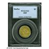 Image 3 : 1849 $5 Moffat & Co. Five Dollar Fine 15 PCGS. K-