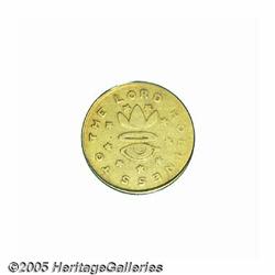 1850 $5 Mormon Five Dollar VG8 PCGS. K-5, High R.