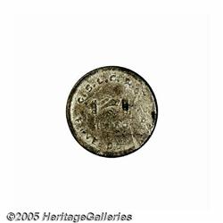 1850 $5 Mormon Five Dollar Lead Dies Trial VF20 U