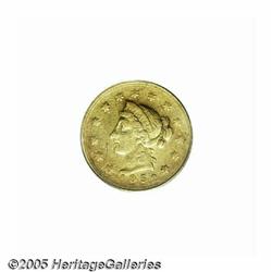 1852 $10 Wass Molitor Ten Dollar, Large Head XF45