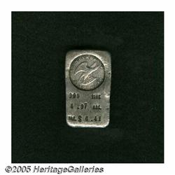 Nevada Silver Co. Silver Ingot. A second silver i